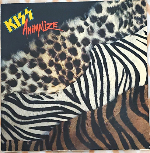 Kiss animalize black - kiss, 12"