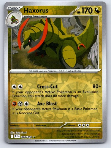 Haxorus 070 086 - haxorus, 070/086