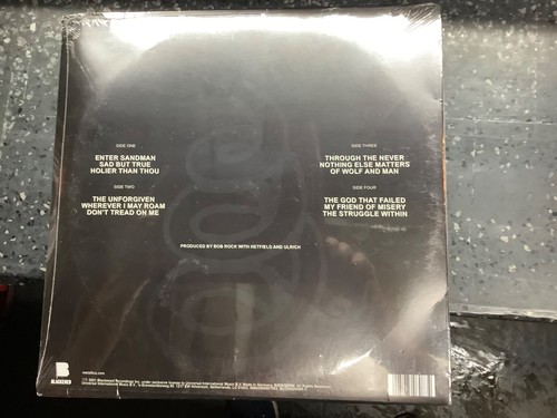 Metallica black - metallica, (black