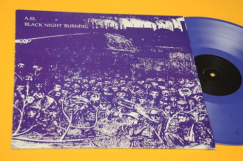 Black night burning - black,