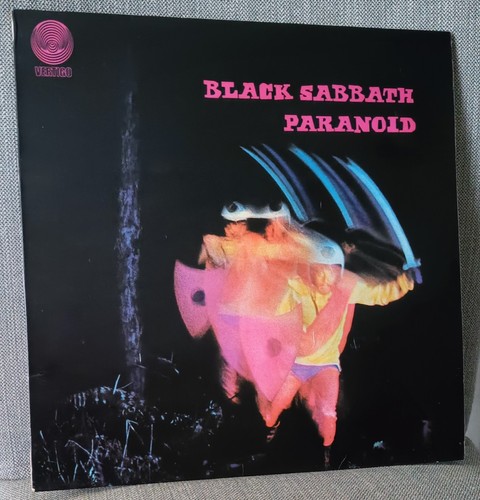Black sabbath paranoid lp - black,