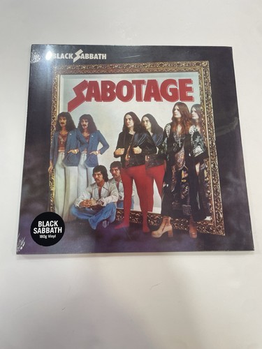 Black sabbath sabotage 180 - black,