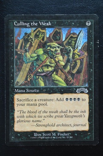 Magic mtg culling the - magic,