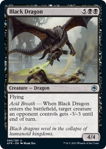 Drago nero afr 90 - lp,