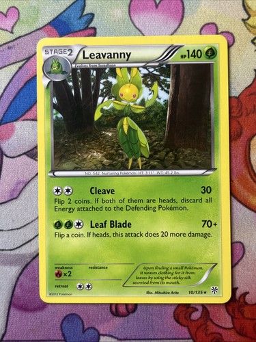 Pokémon tcg leavanny - leavanny, black
