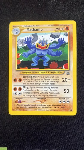Pokémon tcg machamp - machamp, black