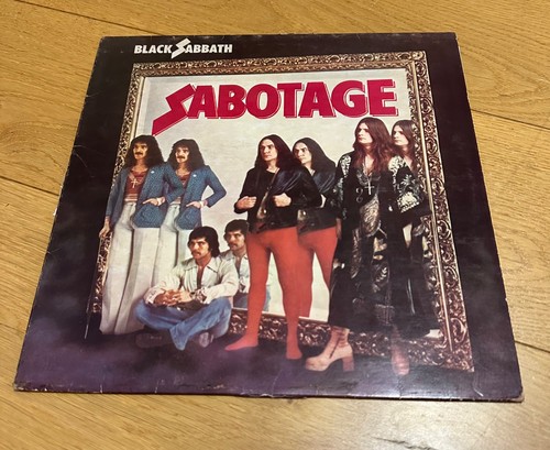Black sabbath sabotage - black,