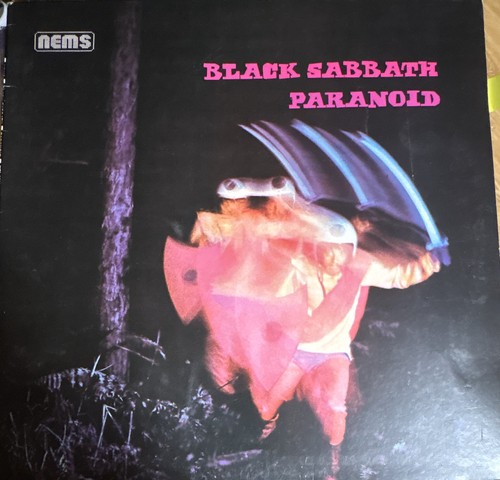 Black sabbath paranoid - black,