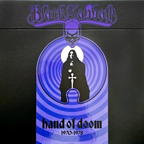 Black sabbath hand doom - black,
