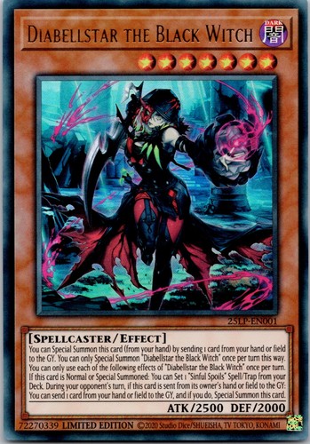 Diabellstar the black - black, witch