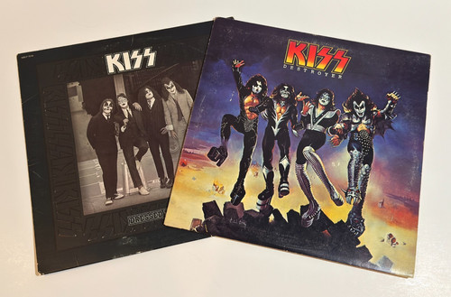 Kiss vinyl lot dressed - vinyl,