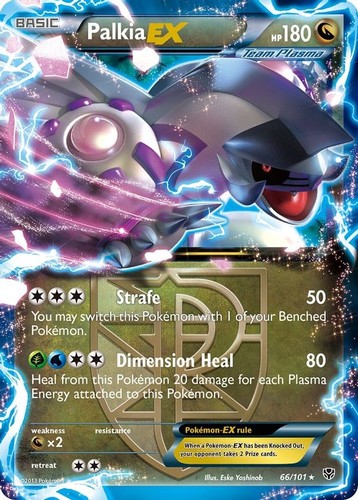 Palkia 101 pokemon - ex, 66/101